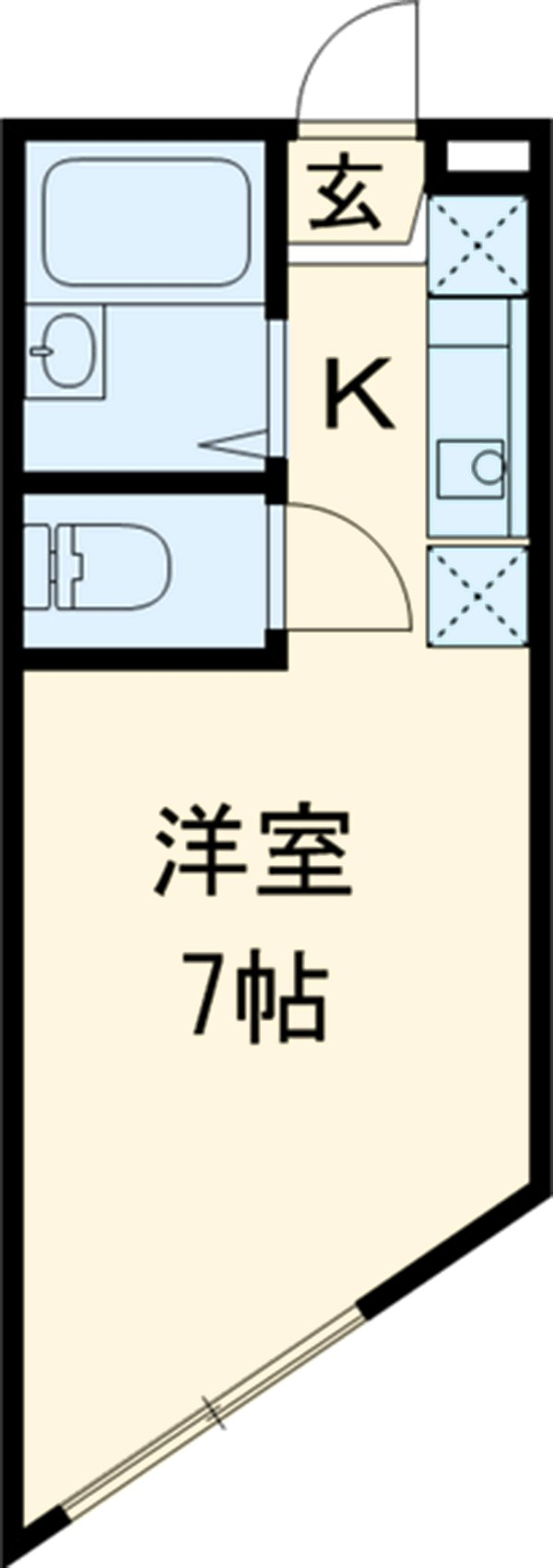 CASA宝町の間取り