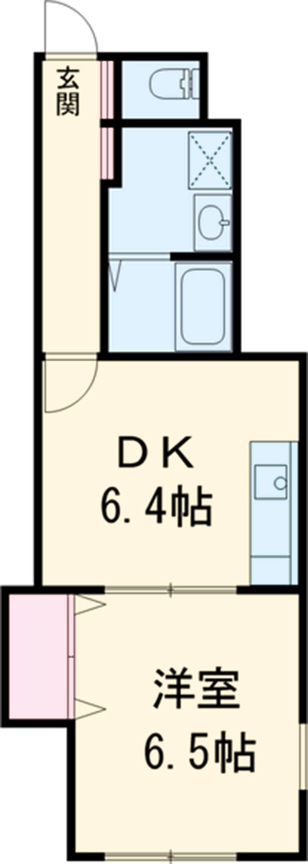 無添加タウン葛飾Ｄ棟の間取り