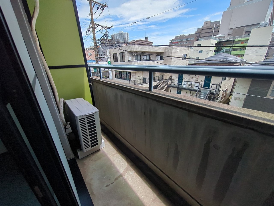 12/24 バルコニー
