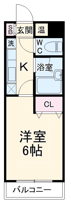 ヤサカハイムⅢの間取り