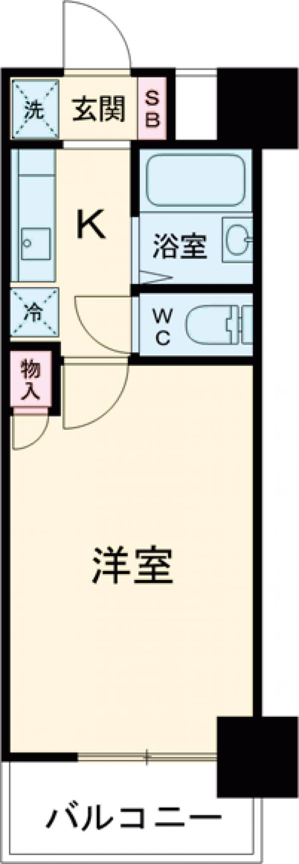 セザール堀切菖蒲園の間取り