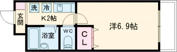 エスポワール加藤の間取り