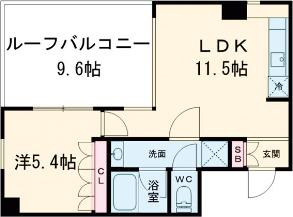 TAS上北沢レジデンスの間取り