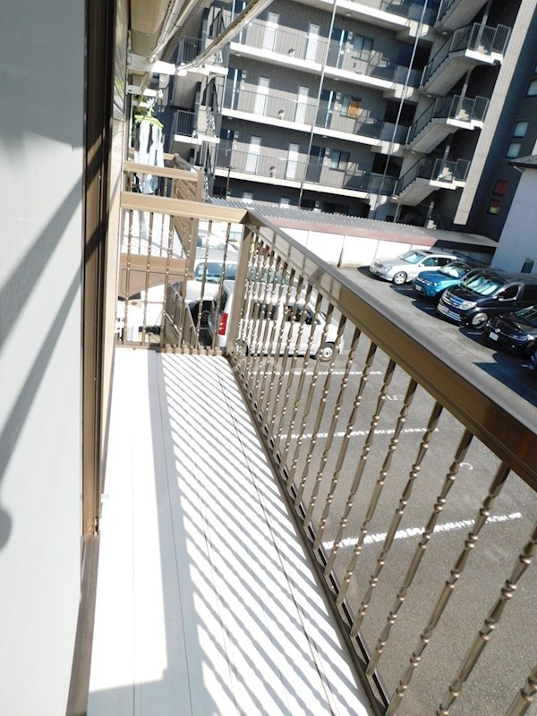 12/25 バルコニー