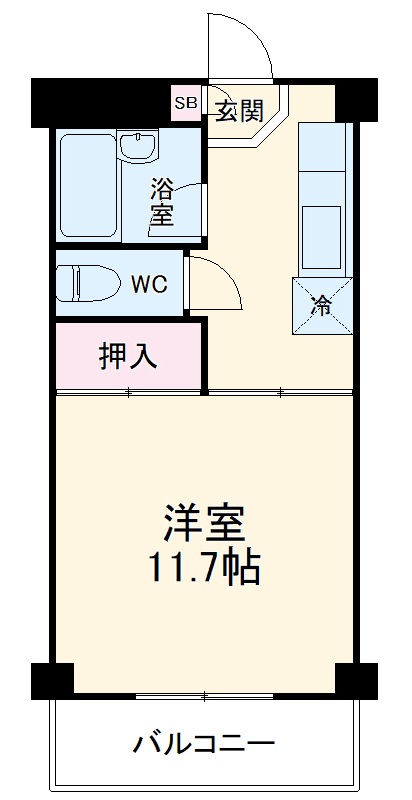 グランビュー綱島西の間取り