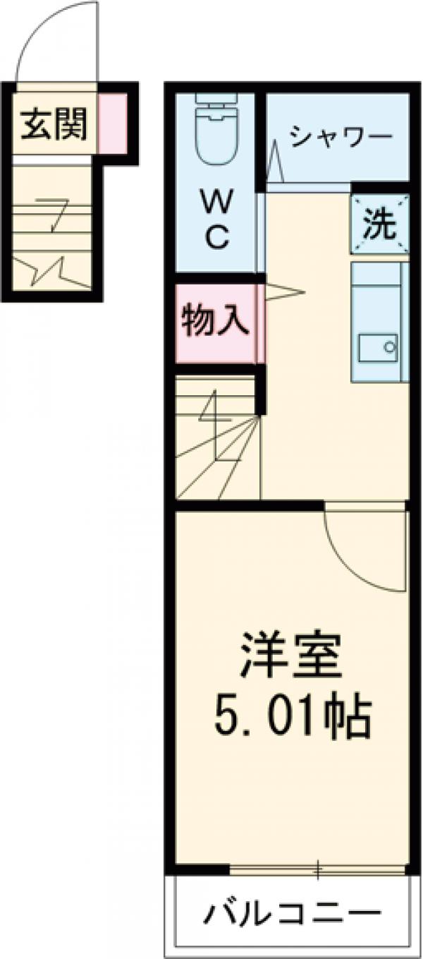 レガーレ千歳烏山の間取り
