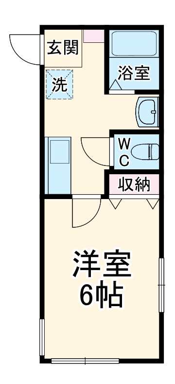 シュノンソー元住吉の間取り