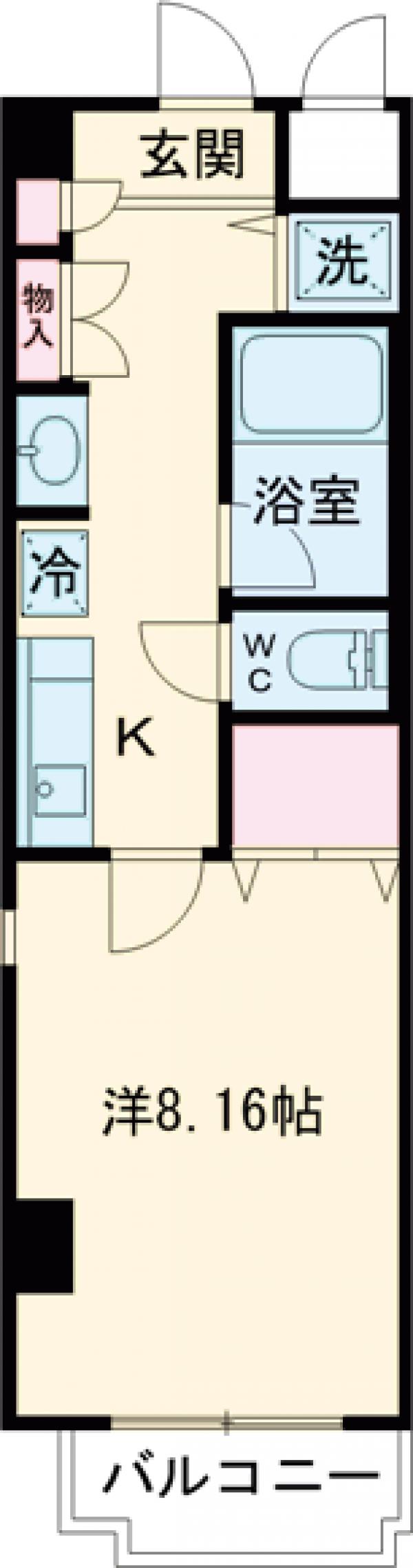 ベルズ エイワの間取り