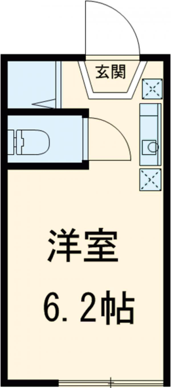 アペックス・四ツ木Ⅱの間取り