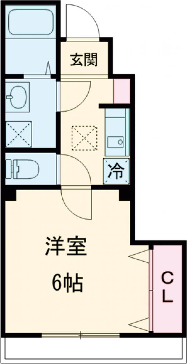Luce 上祖師谷の間取り