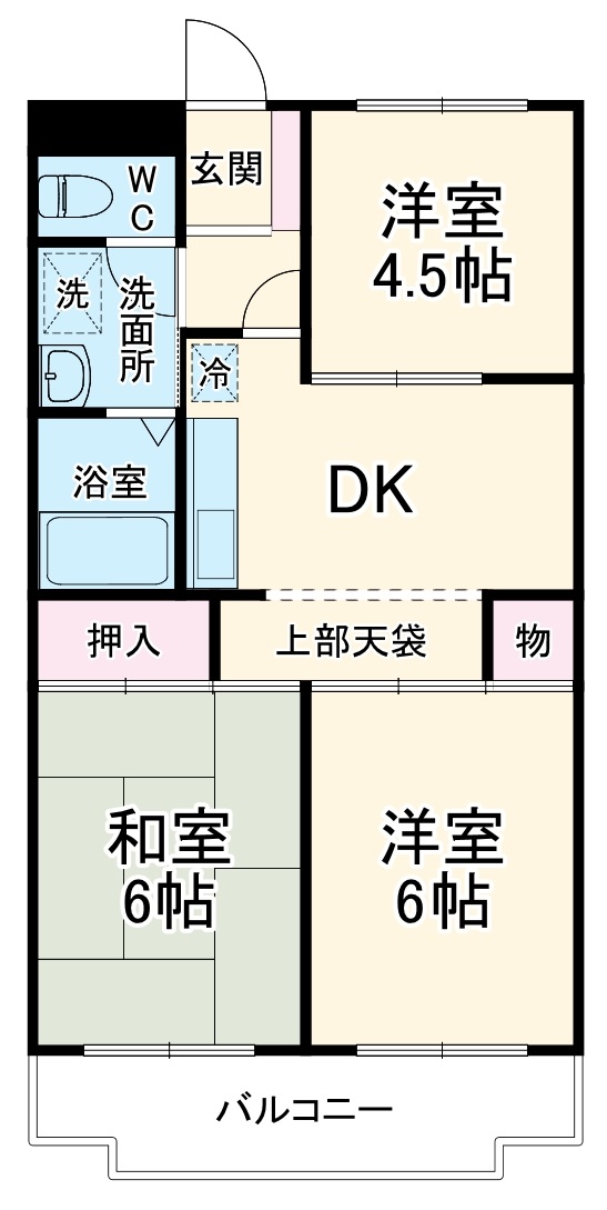 ジュネス浅間台の間取り