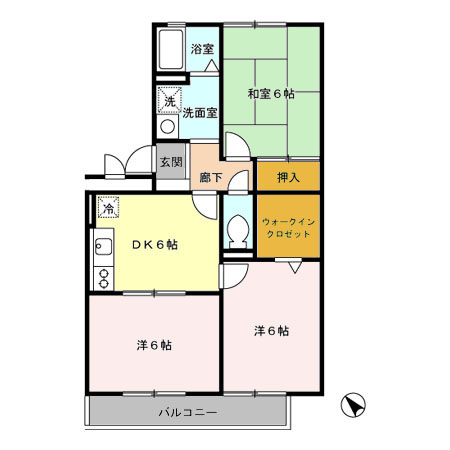 パルテールの間取り