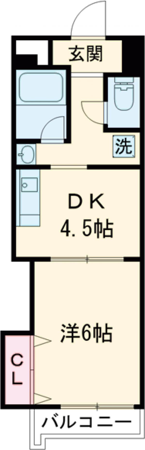 ヴィラ仙川の間取り