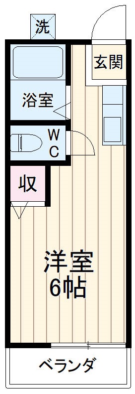 メゾンティアラ・202号室の間取り