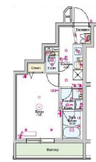 スカイコート成城学園前の間取り