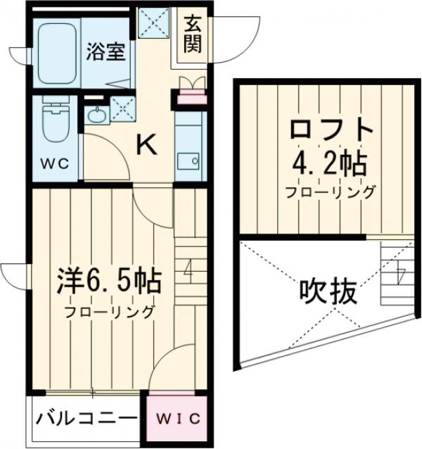 グランクオール立石の間取り