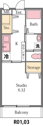 ルクレールの間取り