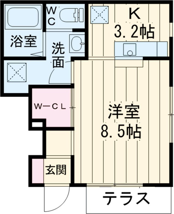 コートダジュールの間取り