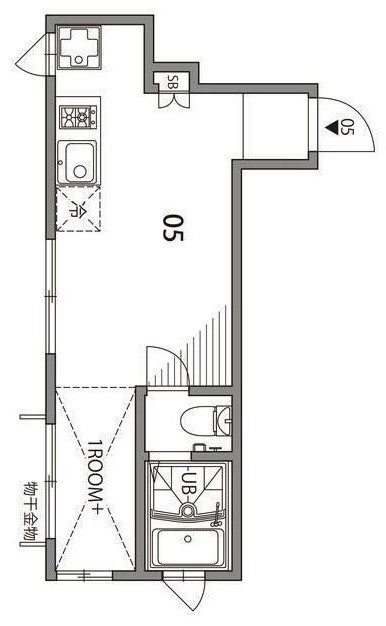 グランエッグス高井戸の間取り