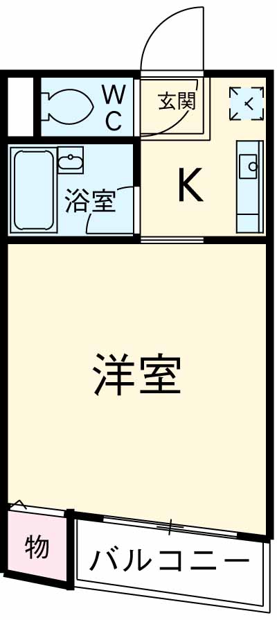 セードルタワー烏山の間取り