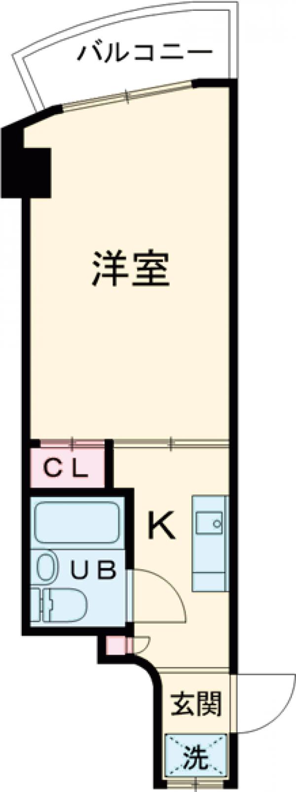 タピエスRフラットの間取り