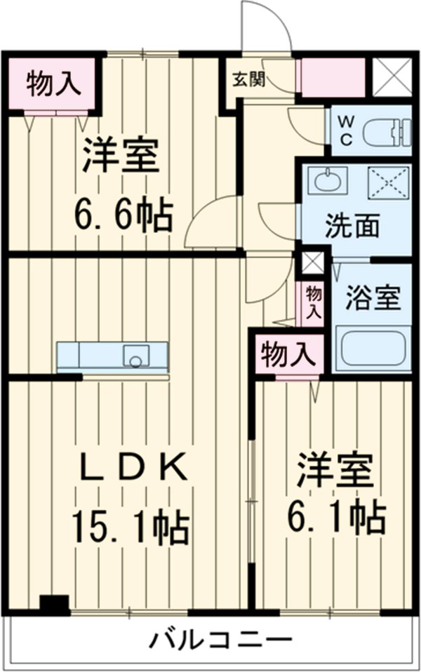 soleil levantの間取り