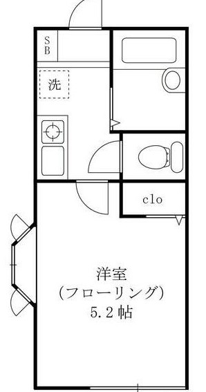 アザレ日吉の間取り