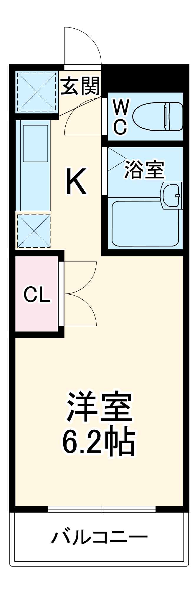 ビートルズスクエアの間取り