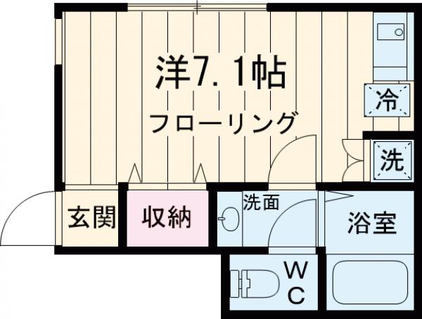 サンコート千歳烏山の間取り