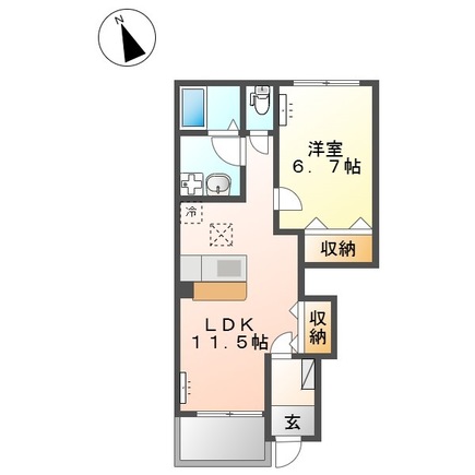 サニーモールの間取り