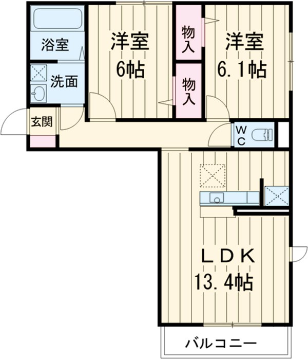 エスポワール IIIの間取り