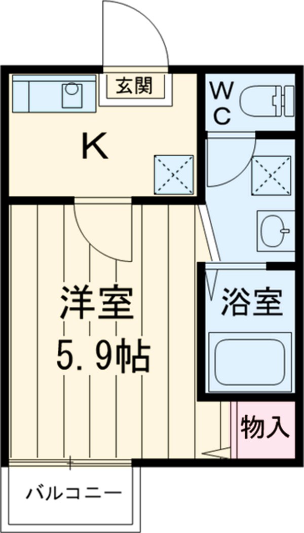 f-cubeの間取り
