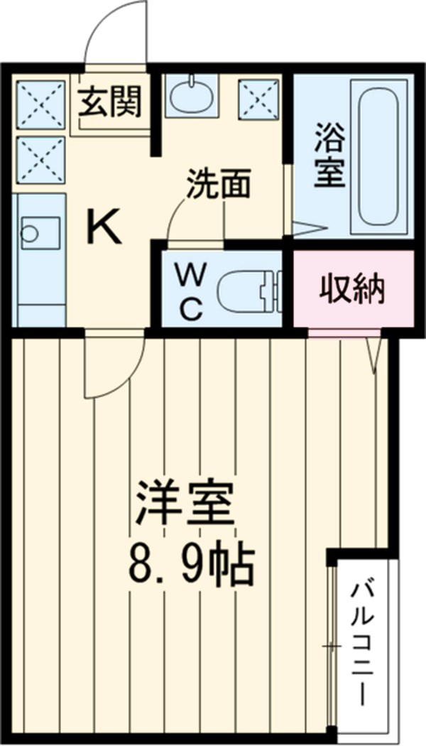 ル シエル上尾の間取り