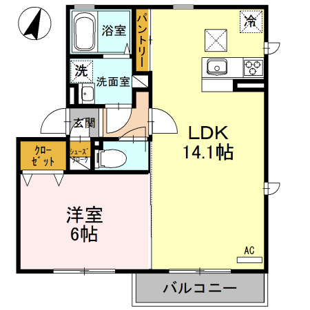 メゾンステラの間取り