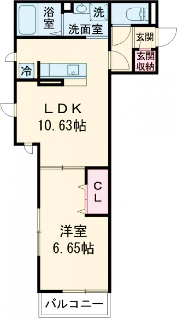クレシアの間取り