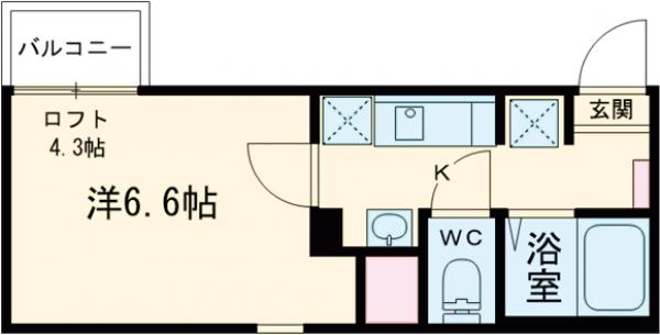 ヴァン・フローラの間取り