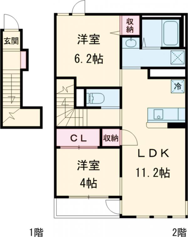 フローラの間取り