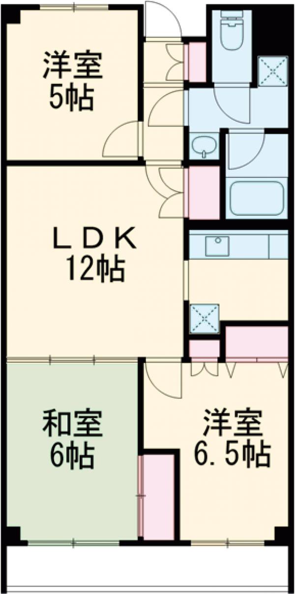 ヴェルデ久我山の間取り