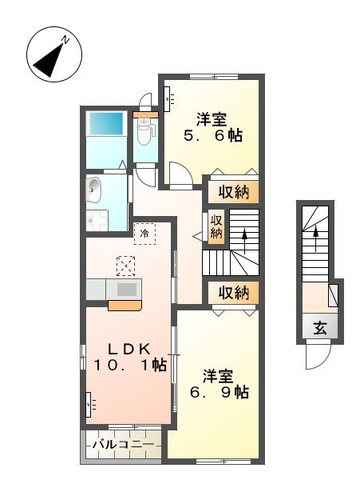 ポップ・メゾンの間取り