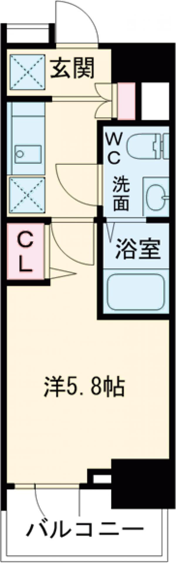 AZEST青砥Ⅱの間取り