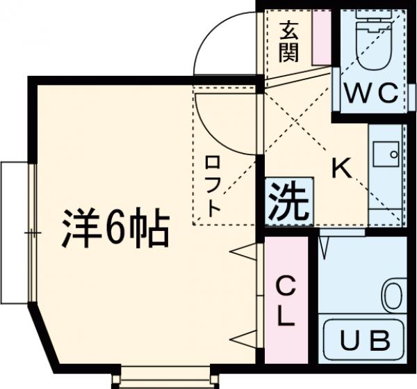 メゾンドＦの間取り
