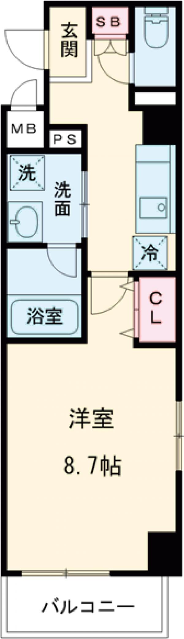 Cleyera ROKAの間取り