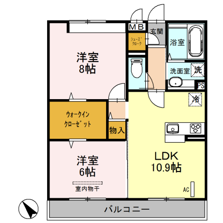 エクセル・TMの間取り