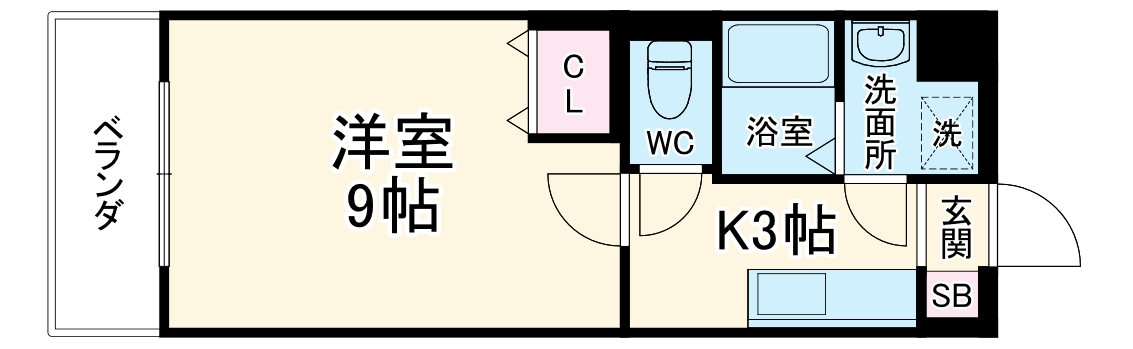 ブルー・シエルの間取り