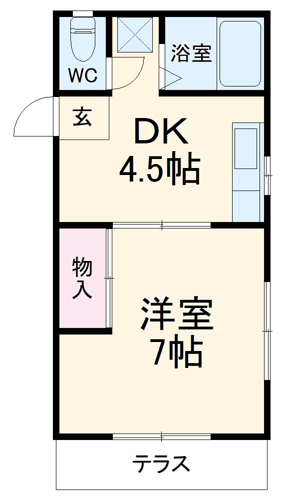 トキワハイツの間取り