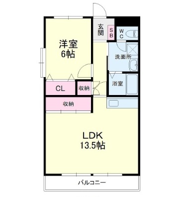 パインクレスト1の間取り