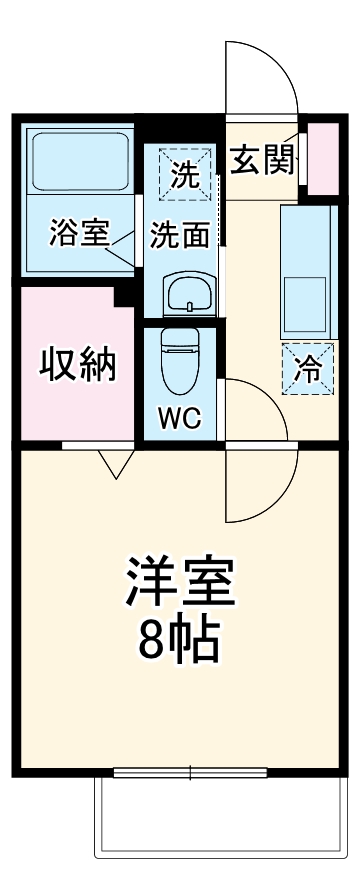 ヴィサージュの間取り