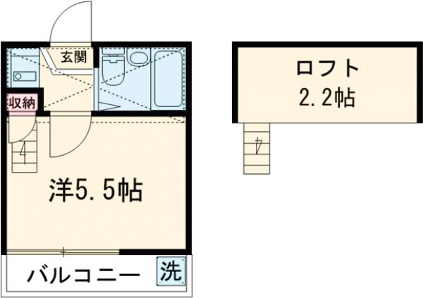 グリーンパレスつつじヶ丘の間取り