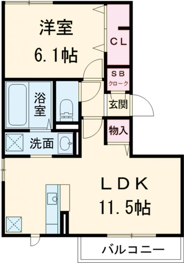 ダイヤソンの間取り