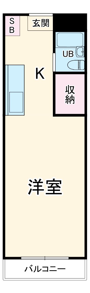 杢屋ハイツの間取り